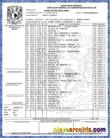Mexico Universidad Nacional Autonoma de Mexico Secretaria General